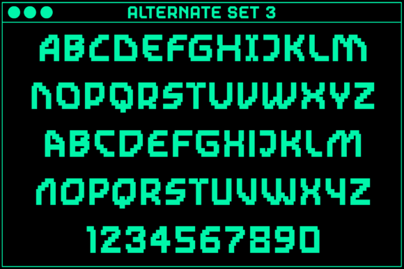 Alternate Font - Preview 4