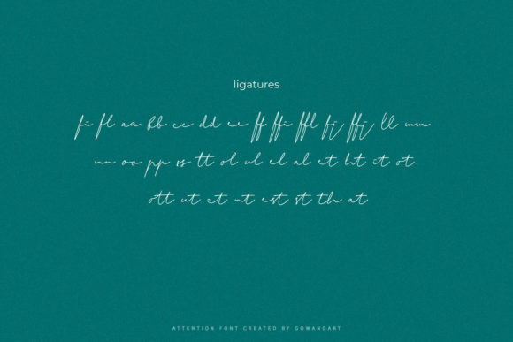 Attention Font - Preview 2