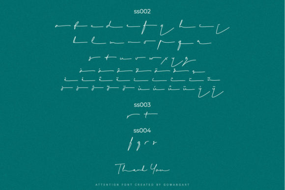Attention Font - Preview 5