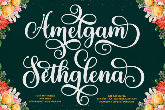 Baligline Beauty Font - Preview 1