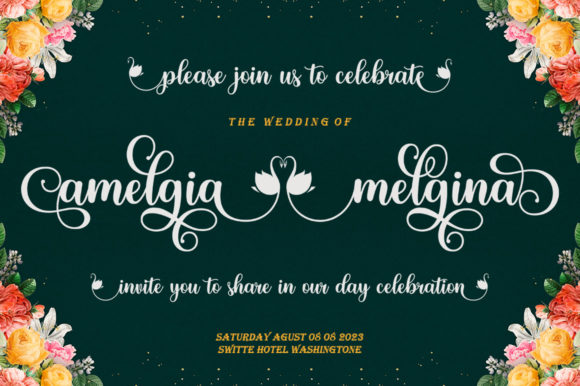 Baligline Beauty Font - Preview 2