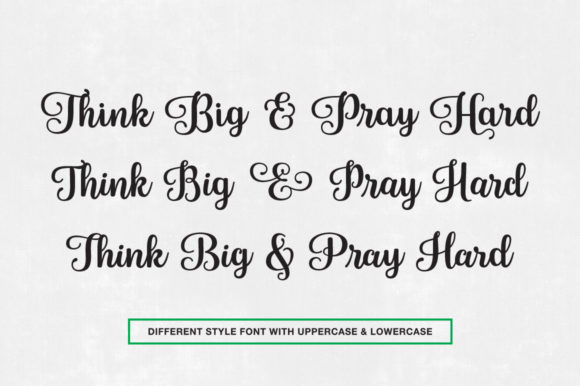 Blanton Script Font - Preview 2