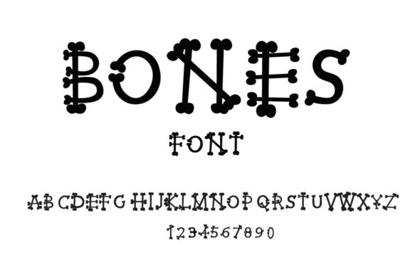 Bones Font - Preview 1