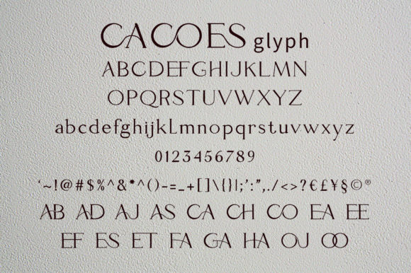 Cacoes Font - Preview 1