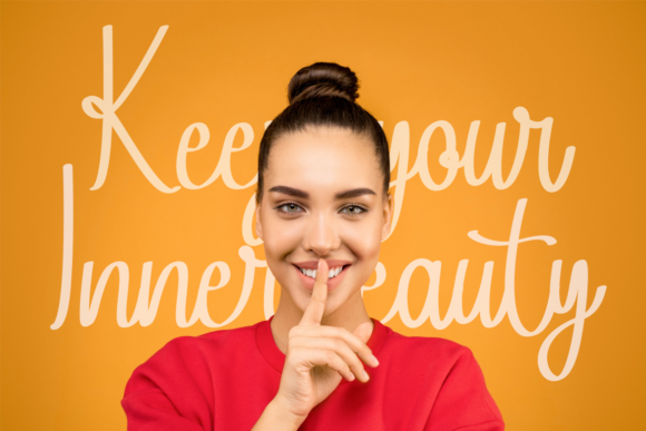 Chaching Font PNG with transparent background - Preview 3