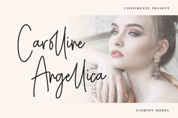 Confidente Signature Font - Preview 1