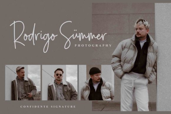 Confidente Signature Font - Preview 5