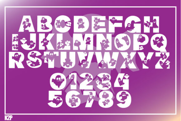 Ghost Halloween Font - Preview 1