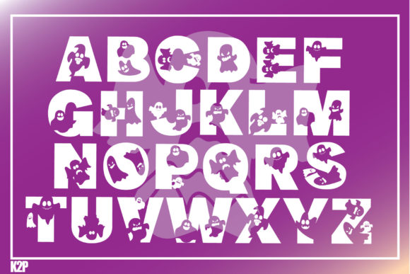 Ghost Halloween Font - Preview 2