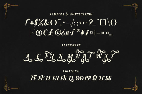 God Doll Font - Preview 2