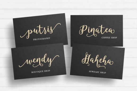 Heladeria Font PNG with transparent background - Preview 5