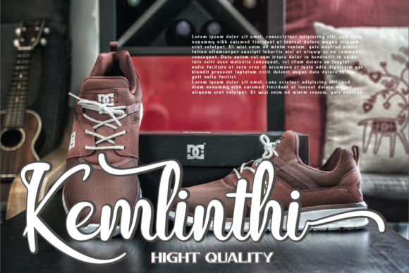 Kemabluk Font PNG with transparent background - Preview 2