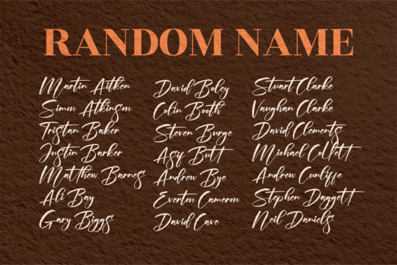 Kristal Font PNG with transparent background - Preview 5