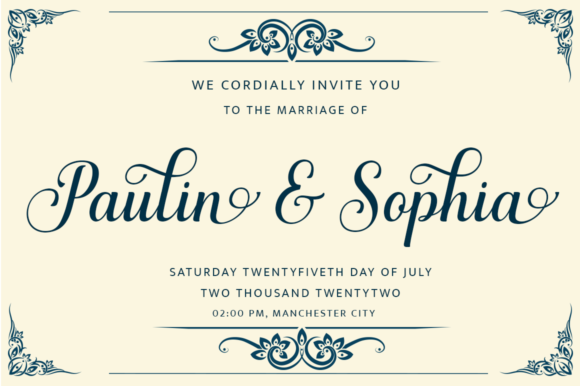 Marchila Font PNG with transparent background - Preview 2
