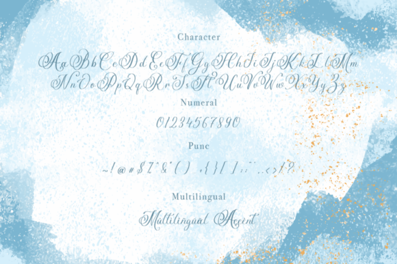 Marolyna Font PNG with transparent background - Preview 6