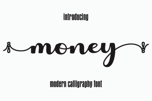 Money Script & Handwritten Font By cavalera creative