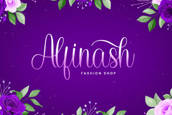 Olaryna Font font preview - 1