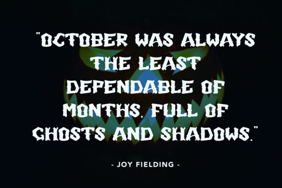 Pumpkin Power Font PNG with transparent background - Preview 1