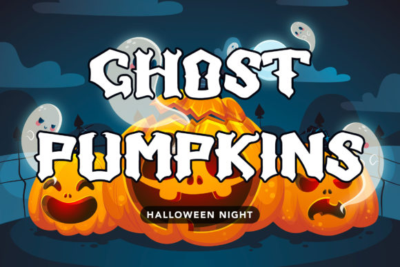 Pumpkin Power Font PNG with transparent background - Preview 5