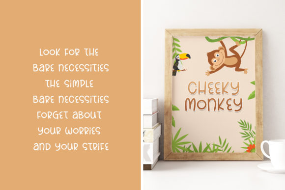 Rainforest Font PNG with transparent background - Preview 4