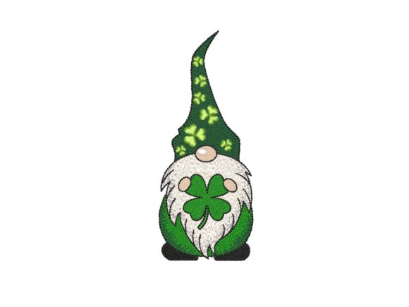 St Patrick's Day Gnome St Patrick's Day Embroidery Design By LizaEmbroidery