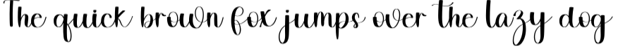 Wedding Signature specimen 12