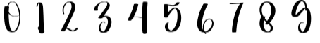 Wedding Signature specimen 4