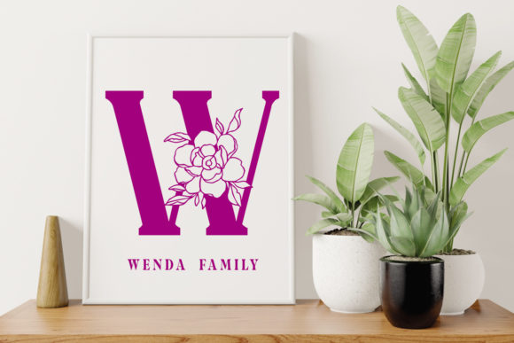 Adenium Monogram Font - Preview 5