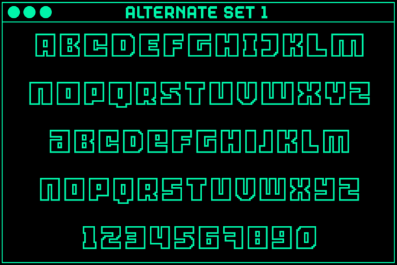 Arcade Font - Preview 2