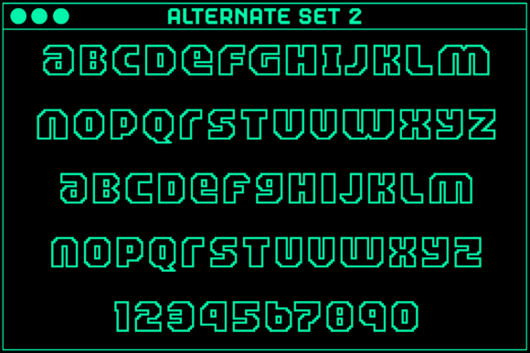 Arcade Font - Preview 3