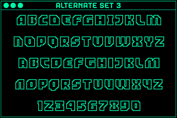 Arcade Font - Preview 4