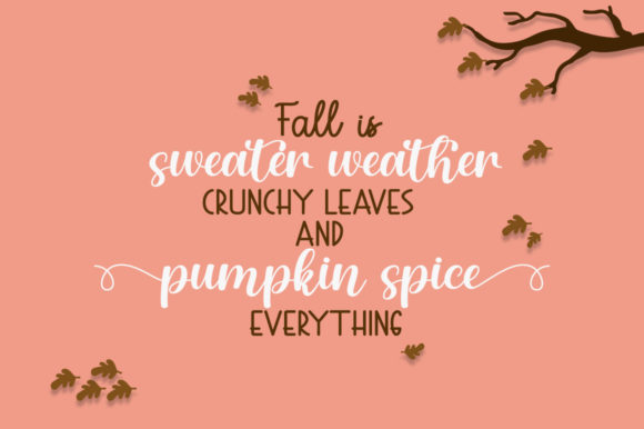 Autumn Celebrate Font - Preview 1
