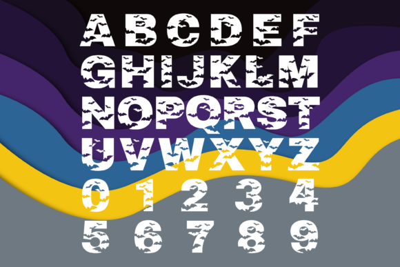 Bat Tornado Duo Font - Preview 1