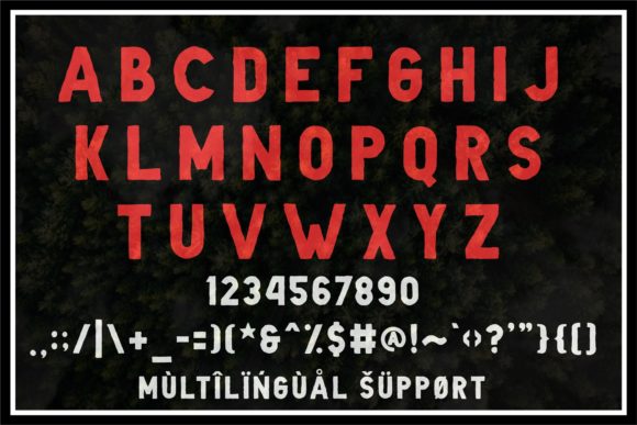 Bold Bones Font - Preview 1