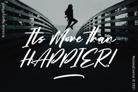 Brickston Script Font - Preview 5
