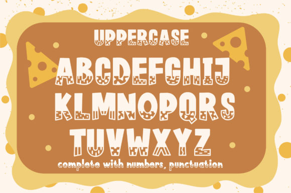 Cheese Sandwich Font - Preview 1