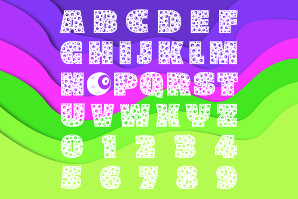 Eye Balls Duo Font - Preview 1