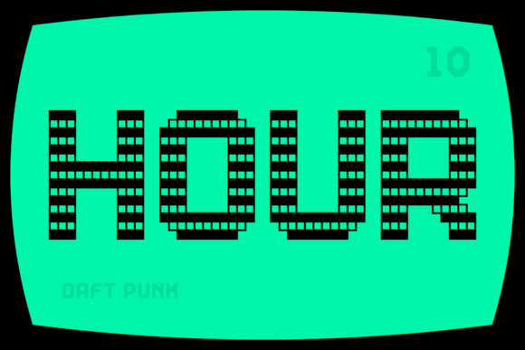 Gamer Building Font PNG with transparent background - Preview 5