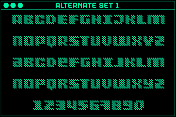 Gamer Chess Font - Preview 2