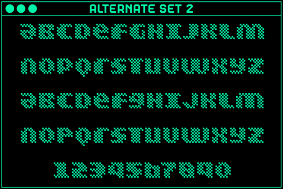 Gamer Chess Font - Preview 3