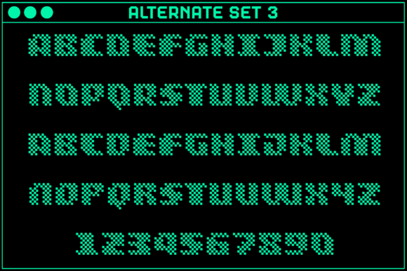 Gamer Chess Font - Preview 4