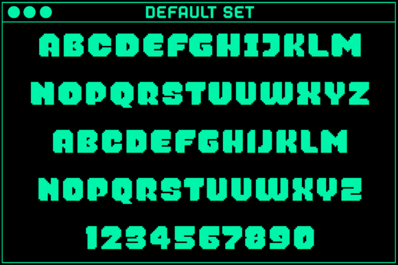 Gamer Chubby Font - Preview 1