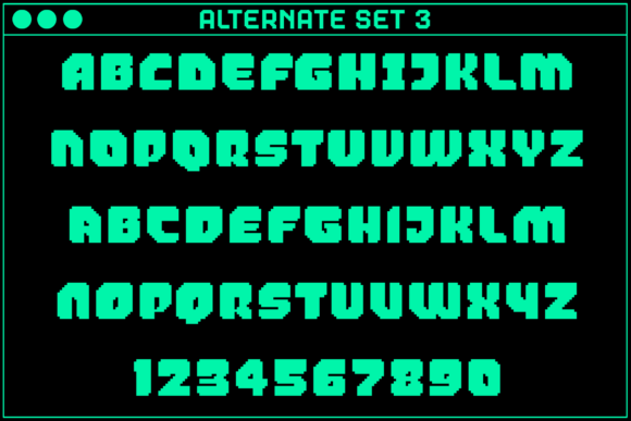 Gamer Chubby Font - Preview 4