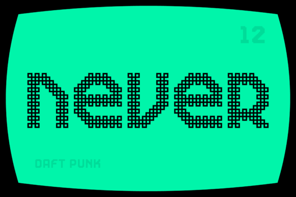 Gamer Connected Font PNG with transparent background - Preview 5