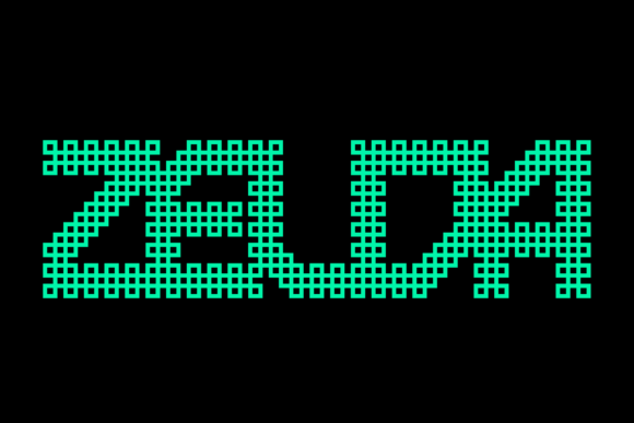 Gamer Connected Font PNG with transparent background - Preview 6