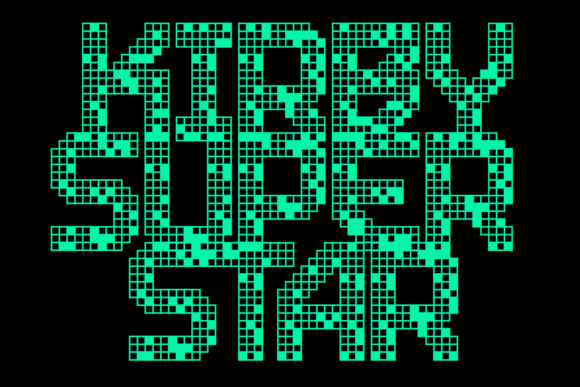 Gamer Crossword Font PNG with transparent background - Preview 6