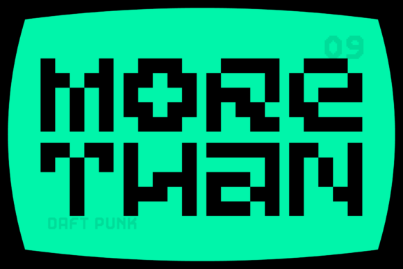 Gamer Cryptic Font PNG with transparent background - Preview 5