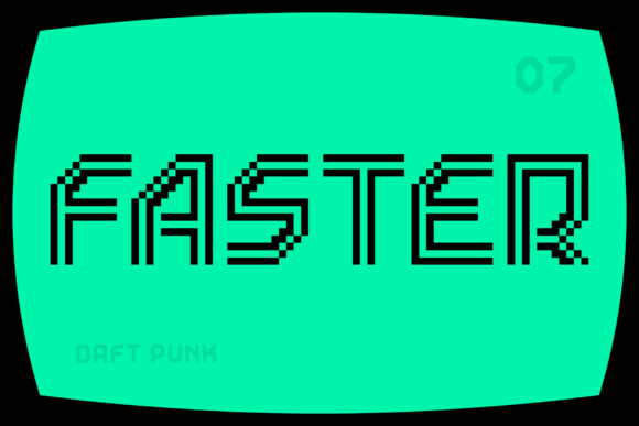 Gamer Inline 2 Font - Preview 5