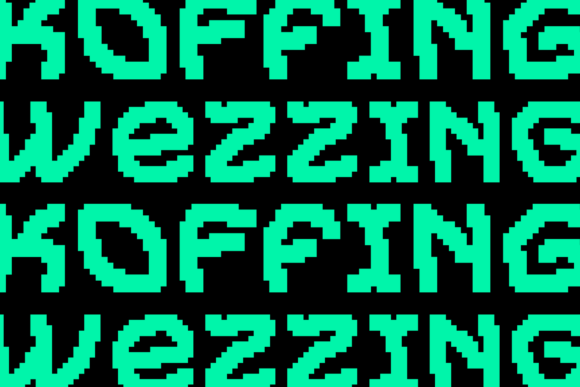 Gamer Irregular Font PNG with transparent background - Preview 6