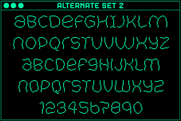 Gamer Irregular Thin Font - Preview 3